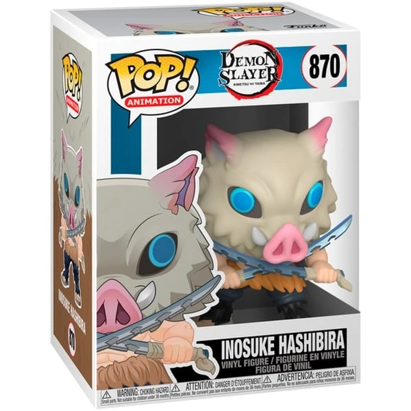 Funko POP! Demon Slayer - Inosuke Hashibira, Spielfigur 4 Funko POP! Demon Slayer - Inosuke Hashibira, Spielfigur – Bild 2