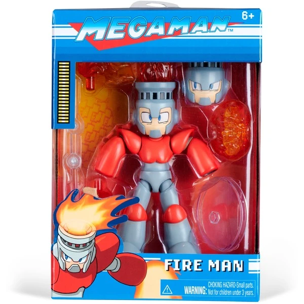 Jada Toys Mega Man - Fire Man, Spielfigur 4 Jada Toys Mega Man - Fire Man, Spielfigur – Bild 2