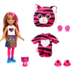 Mattel Barbie Cutie Reveal Chelsea Jungle Series - Tiger, Puppe -Spielzeug Förderung Rabatte Mattel Barbie Cutie Reveal Chelsea Jungle Series Tiger Puppe@@1888845 2
