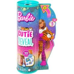 Mattel Barbie Cutie Reveal Dschungel Serie - Tiger, Puppe -Spielzeug Förderung Rabatte Mattel Barbie Cutie Reveal Dschungel Serie Tiger Puppe@@100024218 6
