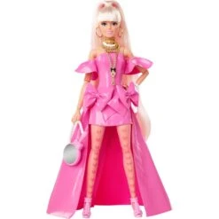 Spielzeug Förderung Rabatte -Spielzeug Förderung Rabatte Mattel Barbie Extra Fancy Puppe im pinken Kleid@@1846570 1