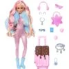 Mattel Barbie Extra Fly - Barbie-Puppe Mit Winterkleidung -Spielzeug Förderung Rabatte Mattel Barbie Extra Fly Barbie Puppe mit Winterkleidung@@1919231