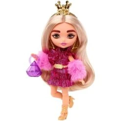 Mattel Barbie Extra Mini Puppe Mit Goldener Krone (blond) 11 Mattel Barbie Extra Mini Puppe Mit Goldener Krone (blond) -Spielzeug Förderung Rabatte Mattel Barbie Extra Mini Puppe mit goldener Krone blond @@100011063 2