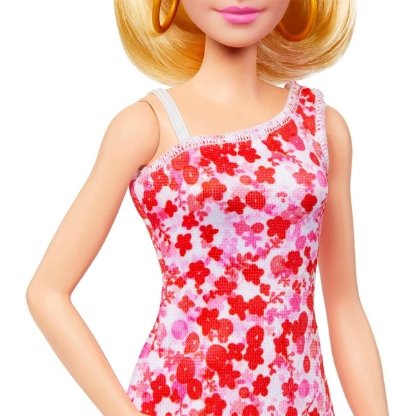 Mattel Barbie Fashionistas-Puppe Mit Blondem Pferdeschwanz Und Blumenkleid 5 Mattel Barbie Fashionistas-Puppe Mit Blondem Pferdeschwanz Und Blumenkleid – Bild 3