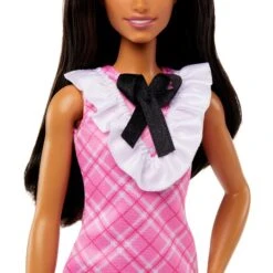 Mattel Barbie Fashionistas-Puppe Mit Schwarzem Haar Und Karokleid -Spielzeug Förderung Rabatte Mattel Barbie Fashionistas Puppe mit schwarzem Haar und Karokleid@@1919148 4