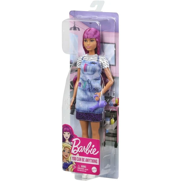 Mattel Barbie Haarstylistin Puppe 7 Mattel Barbie Haarstylistin Puppe – Bild 5