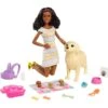 Mattel Barbie Puppe (brünett) Mit Hund Und Welpen -Spielzeug Förderung Rabatte Mattel Barbie Puppe br nett mit Hund und Welpen@@1806321