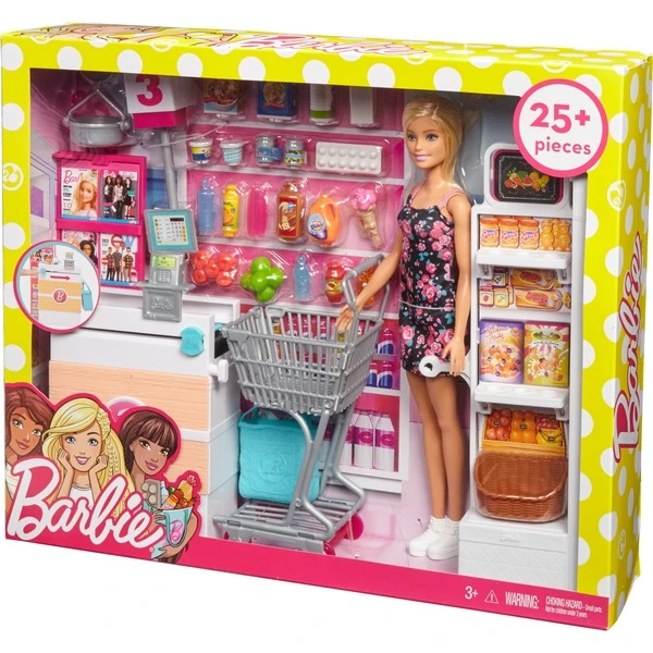 Mattel Barbie Supermarkt Und Puppe 11 Mattel Barbie Supermarkt Und Puppe – Bild 9