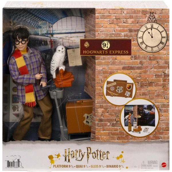 Mattel Harry Potter Gleis 9 3/4 Spielset Mit Harry Potter Puppe & Hedwig Figur 9 Mattel Harry Potter Gleis 9 3/4 Spielset Mit Harry Potter Puppe & Hedwig Figur – Bild 7
