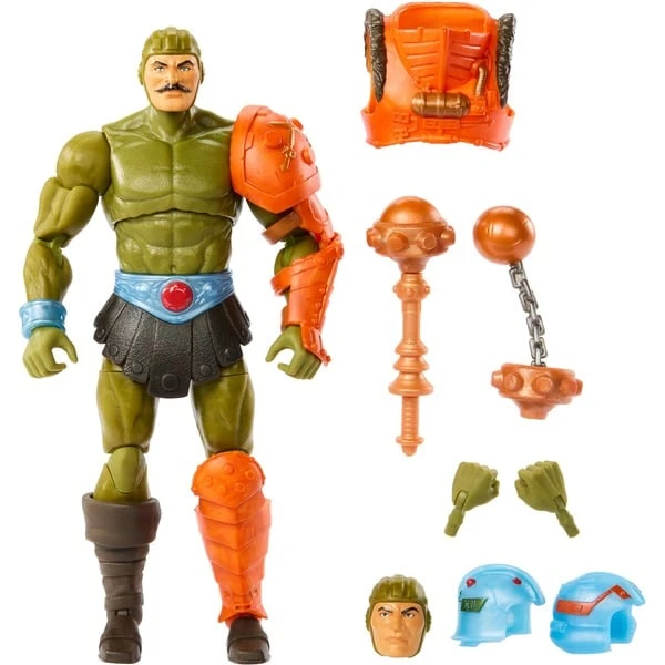 Mattel Masters Of The Universe Masterverse Man-At-Arms, Spielfigur 3 Mattel Masters Of The Universe Masterverse Man-At-Arms, Spielfigur