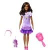 Mattel My First Barbie Brooklyn Mit Pudel (schwarze Haare), Puppe -Spielzeug Förderung Rabatte Mattel My First Barbie Brooklyn mit Pudel schwarze Haare Puppe@@1888857