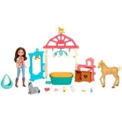 Mattel Spirit Luckys Tierbaby-Pflegestation Mit Pony & Fohlen, Puppe -Spielzeug Förderung Rabatte Mattel Spirit Luckys Tierbaby Pflegestation mit Pony Fohlen Puppe@@1807754 2