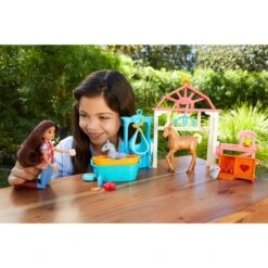 Mattel Spirit Luckys Tierbaby-Pflegestation Mit Pony & Fohlen, Puppe -Spielzeug Förderung Rabatte Mattel Spirit Luckys Tierbaby Pflegestation mit Pony Fohlen Puppe@@1807754 8
