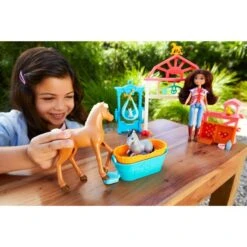 Mattel Spirit Luckys Tierbaby-Pflegestation Mit Pony & Fohlen, Puppe -Spielzeug Förderung Rabatte Mattel Spirit Luckys Tierbaby Pflegestation mit Pony Fohlen Puppe@@1807754 9