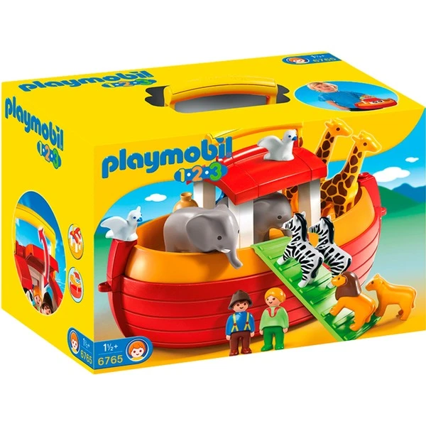 PLAYMOBIL 6765 1.2.3 Meine Mitnehm-Arche Noah, Konstruktionsspielzeug 3 PLAYMOBIL 6765 1.2.3 Meine Mitnehm-Arche Noah, Konstruktionsspielzeug