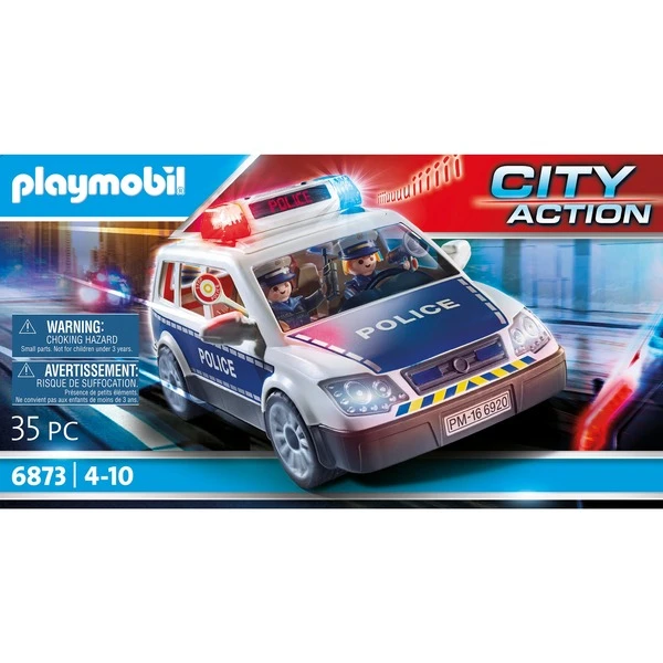 PLAYMOBIL 6873 City Action Polizei-Einsatzwagen, Konstruktionsspielzeug 4 PLAYMOBIL 6873 City Action Polizei-Einsatzwagen, Konstruktionsspielzeug – Bild 2