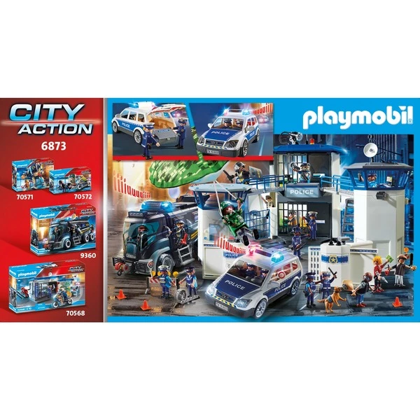 PLAYMOBIL 6873 City Action Polizei-Einsatzwagen, Konstruktionsspielzeug 14 PLAYMOBIL 6873 City Action Polizei-Einsatzwagen, Konstruktionsspielzeug – Bild 12