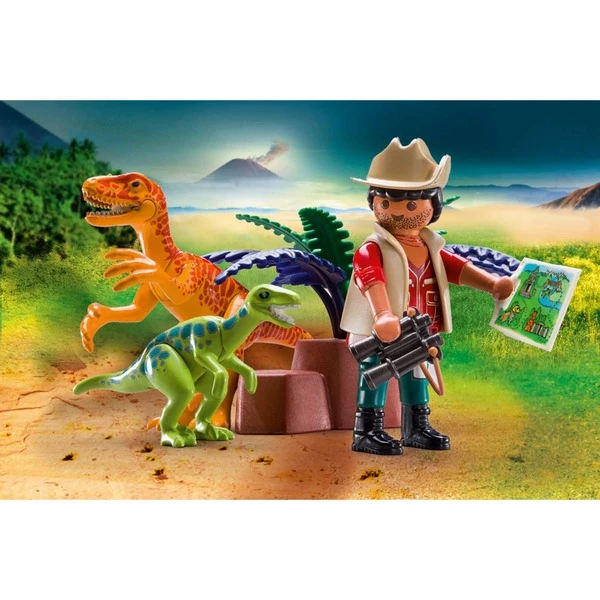 PLAYMOBIL 70108 Dino Rise Dino-Forscher Zum Mitnehmen, Konstruktionsspielzeug 4 PLAYMOBIL 70108 Dino Rise Dino-Forscher Zum Mitnehmen, Konstruktionsspielzeug – Bild 2