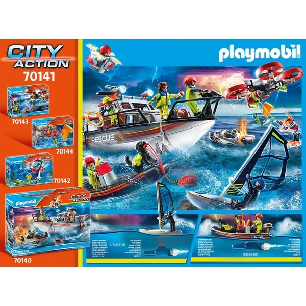 PLAYMOBIL 70141 City Action Seenot: Polarsegler-Rettung, Konstruktionsspielzeug 8 PLAYMOBIL 70141 City Action Seenot: Polarsegler-Rettung, Konstruktionsspielzeug – Bild 6