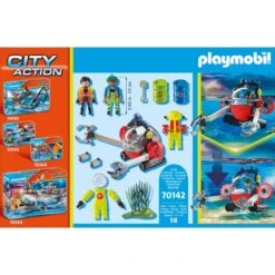 PLAYMOBIL 70142 City Action Seenot: Umwelteinsatz Mit Tauchboot, Konstruktionsspielzeug -Spielzeug Förderung Rabatte PLAYMOBIL 70142 City Action Seenot Umwelteinsatz mit Tauchboot Konstruktionsspielzeug@@1685375 5