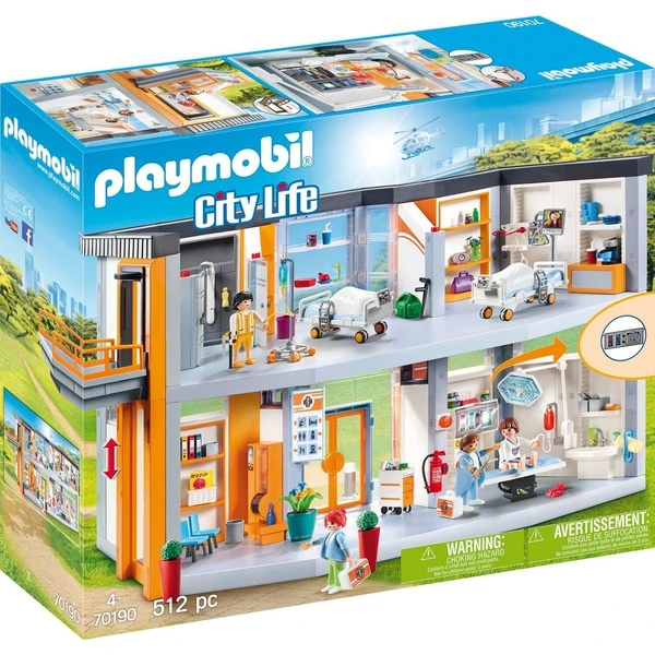 PLAYMOBIL 70190 City Life Großes Krankenhaus Mit Einrichtung, Konstruktionsspielzeug 3 PLAYMOBIL 70190 City Life Großes Krankenhaus Mit Einrichtung, Konstruktionsspielzeug