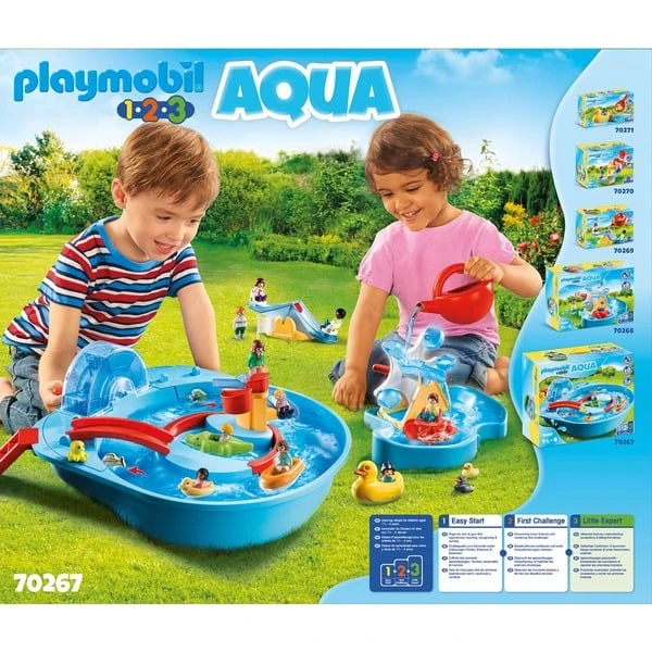 PLAYMOBIL 70267 1.2.3 AQUA Fröhliche Wasserbahn, Konstruktionsspielzeug – Bild 3