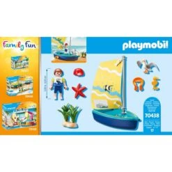 PLAYMOBIL 70438 Family Fun Segeljolle, Konstruktionsspielzeug -Spielzeug Förderung Rabatte PLAYMOBIL 70438 Family Fun Segeljolle Konstruktionsspielzeug@@1sspky1e 3