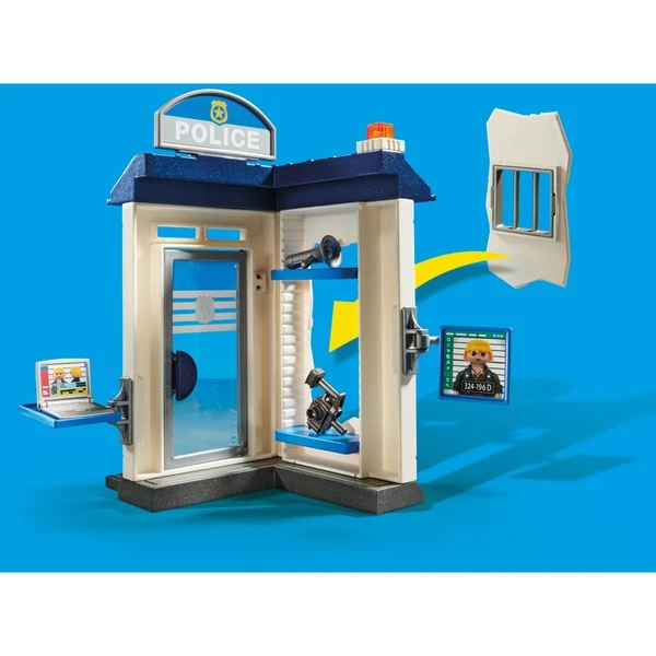PLAYMOBIL 70498 City Action Starter Pack Polizei, Konstruktionsspielzeug 6 PLAYMOBIL 70498 City Action Starter Pack Polizei, Konstruktionsspielzeug – Bild 4