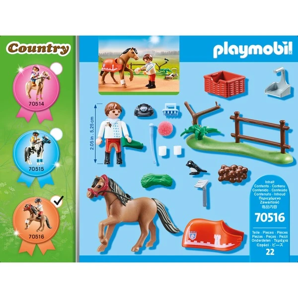 PLAYMOBIL 70516 Country Sammelpony "Connemara", Konstruktionsspielzeug 6 PLAYMOBIL 70516 Country Sammelpony "Connemara", Konstruktionsspielzeug – Bild 4