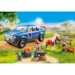 PLAYMOBIL 70518 Country Mobiler Hufschmied, Konstruktionsspielzeug -Spielzeug Förderung Rabatte PLAYMOBIL 70518 Country Mobiler Hufschmied Konstruktionsspielzeug@@1762701 5