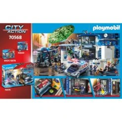 PLAYMOBIL 70568 City Action Polizei: Flucht Aus Dem Gefängnis, Konstruktionsspielzeug -Spielzeug Förderung Rabatte PLAYMOBIL 70568 City Action Polizei Flucht aus dem Gef ngnis Konstruktionsspielzeug@@1680421 6