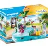 PLAYMOBIL 70610 Family Fun Spaßbecken Mit Wasserspritze, Konstruktionsspielzeug