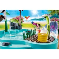 PLAYMOBIL 70610 Family Fun Spaßbecken Mit Wasserspritze, Konstruktionsspielzeug -Spielzeug Förderung Rabatte PLAYMOBIL 70610 Family Fun Spa becken mit Wasserspritze Konstruktionsspielzeug@@1685426 3