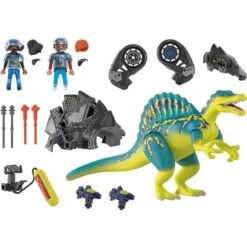 PLAYMOBIL 70625 Dino Rise Spinosaurus: Doppelte Verteidigungs-Power, Konstruktionsspielzeug -Spielzeug Förderung Rabatte PLAYMOBIL 70625 Dino Rise Spinosaurus Doppelte Verteidigungs Power Konstruktionsspielzeug@@1705028 35
