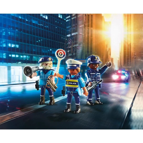 PLAYMOBIL 70669 City Action Figurenset Polizei, Konstruktionsspielzeug 4 PLAYMOBIL 70669 City Action Figurenset Polizei, Konstruktionsspielzeug – Bild 2