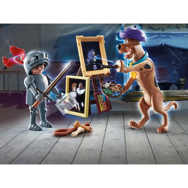 PLAYMOBIL 70709 SCOOBY-DOO! Abenteuer Mit Black Knight, Konstruktionsspielzeug 4 PLAYMOBIL 70709 SCOOBY-DOO! Abenteuer Mit Black Knight, Konstruktionsspielzeug – Bild 2