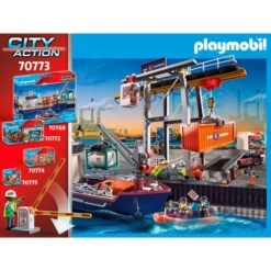 PLAYMOBIL 70773 City Action Frachtlager, Konstruktionsspielzeug -Spielzeug Förderung Rabatte PLAYMOBIL 70773 City Action Frachtlager Konstruktionsspielzeug@@1762730 2
