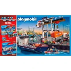 PLAYMOBIL 70774 City Action Containerfertigung, Konstruktionsspielzeug -Spielzeug Förderung Rabatte PLAYMOBIL 70774 City Action Containerfertigung Konstruktionsspielzeug@@1762723 2