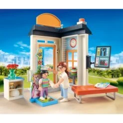 PLAYMOBIL 70818 City Life Starter Pack Kinderärztin, Konstruktionsspielzeug -Spielzeug Förderung Rabatte PLAYMOBIL 70818 City Life Starter Pack Kinder rztin Konstruktionsspielzeug@@1794197 3
