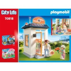PLAYMOBIL 70818 City Life Starter Pack Kinderärztin, Konstruktionsspielzeug -Spielzeug Förderung Rabatte PLAYMOBIL 70818 City Life Starter Pack Kinder rztin Konstruktionsspielzeug@@1794197 4