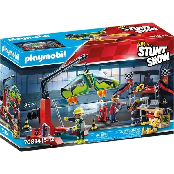 PLAYMOBIL 70834 Air Stuntshow Servicestation, Konstruktionsspielzeug 3 PLAYMOBIL 70834 Air Stuntshow Servicestation, Konstruktionsspielzeug