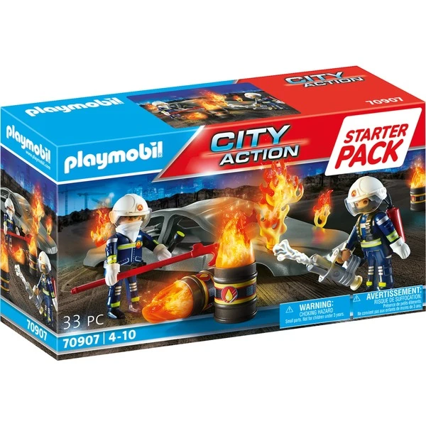 PLAYMOBIL 70907 City Action Starter Pack Feuerwehrübung, Konstruktionsspielzeug 3 PLAYMOBIL 70907 City Action Starter Pack Feuerwehrübung, Konstruktionsspielzeug