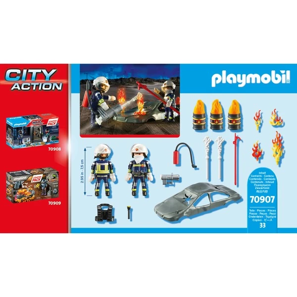 PLAYMOBIL 70907 City Action Starter Pack Feuerwehrübung, Konstruktionsspielzeug 7 PLAYMOBIL 70907 City Action Starter Pack Feuerwehrübung, Konstruktionsspielzeug – Bild 5