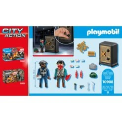 PLAYMOBIL 70908 City Action Starter Pack Tresorknacker, Konstruktionsspielzeug -Spielzeug Förderung Rabatte PLAYMOBIL 70908 City Action Starter Pack Tresorknacker Konstruktionsspielzeug@@1802529 4