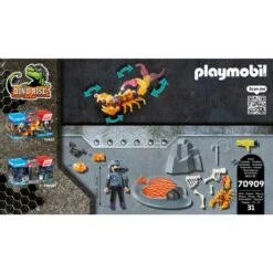 PLAYMOBIL 70909 Dino Rise Starter Pack Kampf Gegen Den Feuerskorpion, Konstruktionsspielzeug -Spielzeug Förderung Rabatte PLAYMOBIL 70909 Dino Rise Starter Pack Kampf gegen den Feuerskorpion Konstruktionsspielzeug@@1802545 3