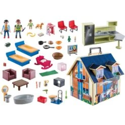 PLAYMOBIL 70985 Dollhouse Mitnehm-Puppenhaus, Konstruktionsspielzeug -Spielzeug Förderung Rabatte PLAYMOBIL 70985 Dollhouse Mitnehm Puppenhaus Konstruktionsspielzeug@@1810062 1