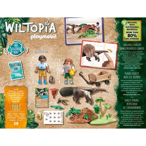PLAYMOBIL 71012 Wiltopia Ameisenbärpflege, Konstruktionsspielzeug 8 PLAYMOBIL 71012 Wiltopia Ameisenbärpflege, Konstruktionsspielzeug – Bild 6