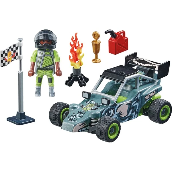 PLAYMOBIL 71044 Stuntshow Racer, Konstruktionsspielzeug 4 PLAYMOBIL 71044 Stuntshow Racer, Konstruktionsspielzeug – Bild 2