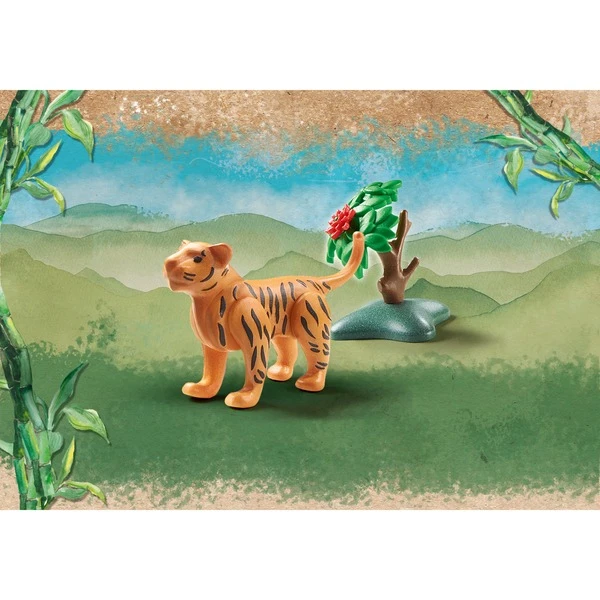 PLAYMOBIL 71067 Wiltopia Junger Tiger, Konstruktionsspielzeug 5 PLAYMOBIL 71067 Wiltopia Junger Tiger, Konstruktionsspielzeug – Bild 3