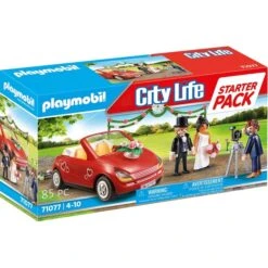 PLAYMOBIL 71077 City Life Starter Pack Hochzeit, Konstruktionsspielzeug